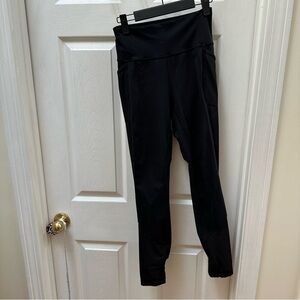 Lululemon fit physique Black High-Waisted Leggings 6 mesh panel